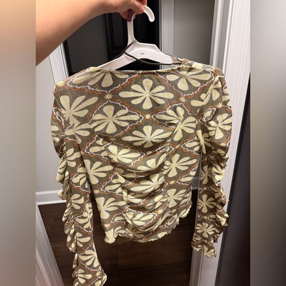 [NWT] FREE PEOPLE Through The Meadow top. Size Small - Picture 6 of 9